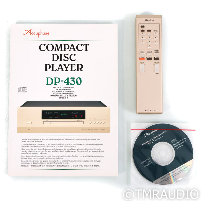 Accuphase DP-430 CD Player