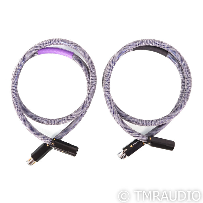 Audio Art Cable Statement e IC Cryo XLR Cables; 1m Pair Balanced Interconnects