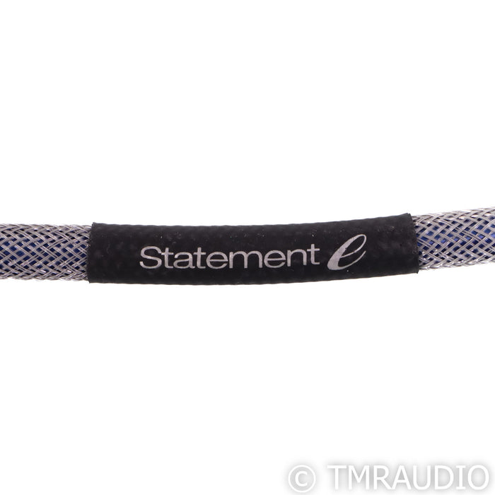 Audio Art Cable Statement e IC Cryo XLR Cables; 1m Pair Balanced Interconnects