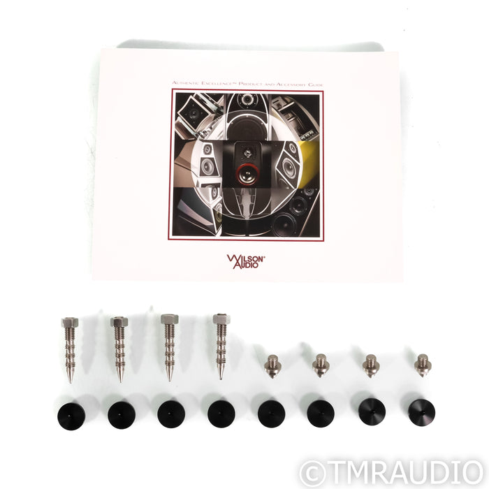 Wilson Audio TuneTot Bookshelf Speakers; Carbon Pair w/ Grills; Series 1
