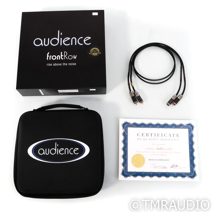 Audience frontRow RCA Cables; 1m Pair Interconnects
