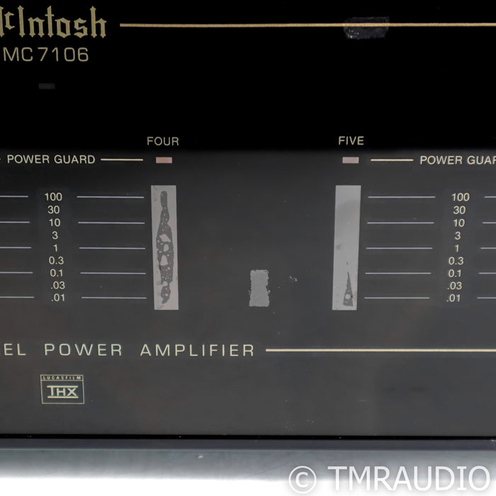 McIntosh MC7106 Six Channel Power Amplifier