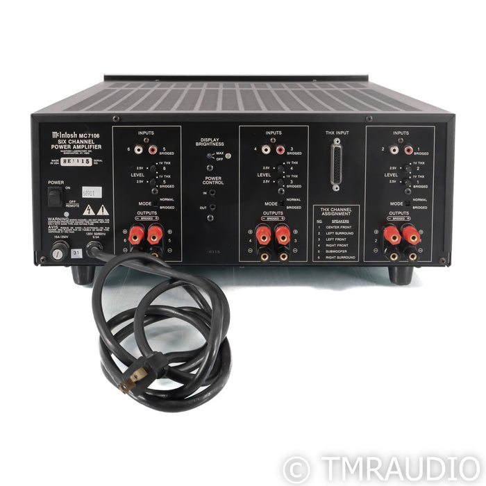 McIntosh MC7106 Six Channel Power Amplifier