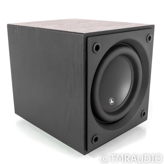 JL Audio Dominion d110 10" Powered Subwoofer; Black Ash