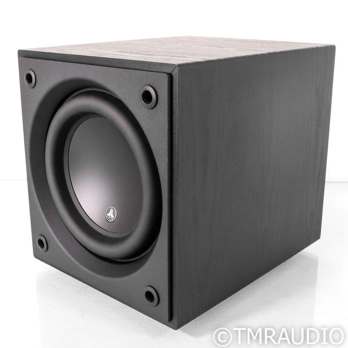 JL Audio Dominion d110 10" Powered Subwoofer; Black Ash