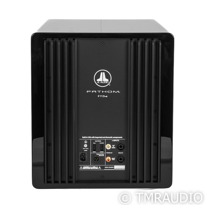 JL Fathom F113v2 13.5" Powered Subwoofer; Black Gloss