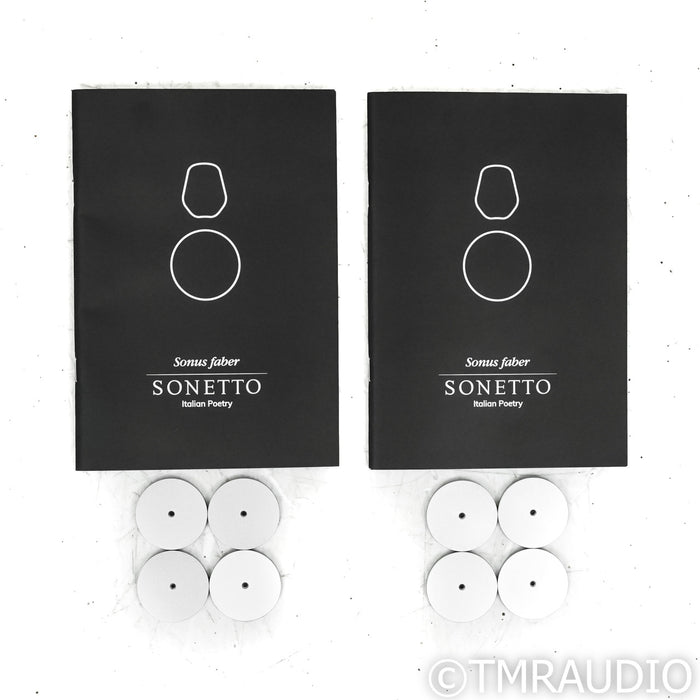 Sonus Faber Sonetto V Floorstanding Speakers; Walnut Pair