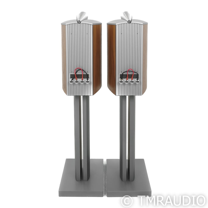 Bowers & Wilkins 805 D4 Speakers, w/ FS-805 D4 Stands; Satin Walnut Pair