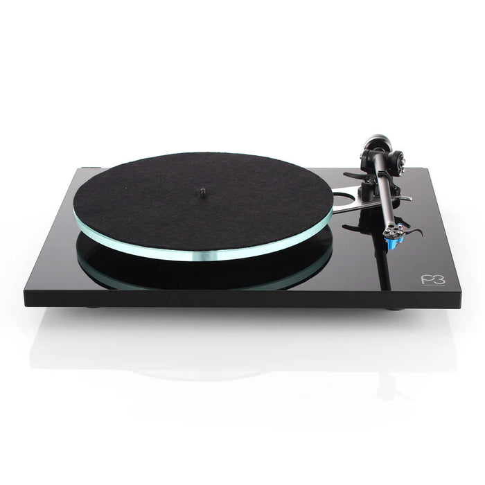 Rega Planar 3 Belt Drive Turntable; Black with Elys 2 MM (Sealed)