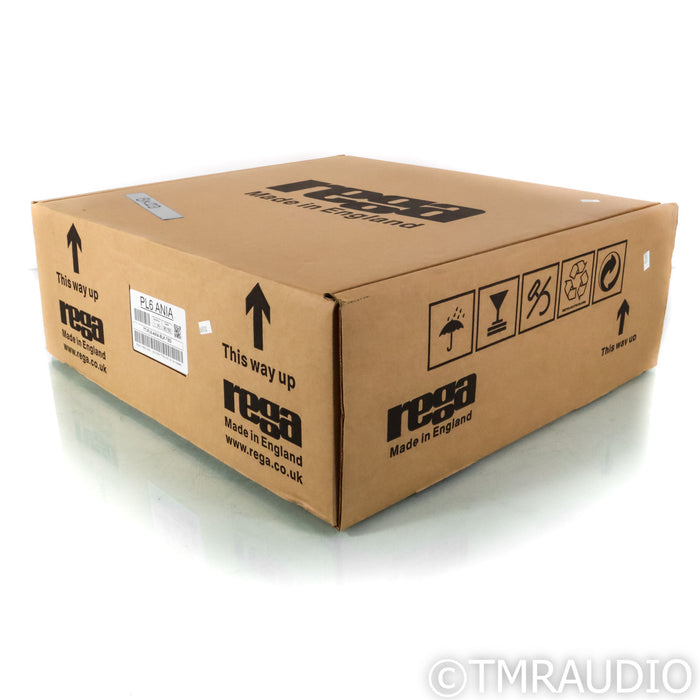 Rega Planar 6 Belt Drive Turntable; Polaris Grey w/ Ania MC (Sealed)