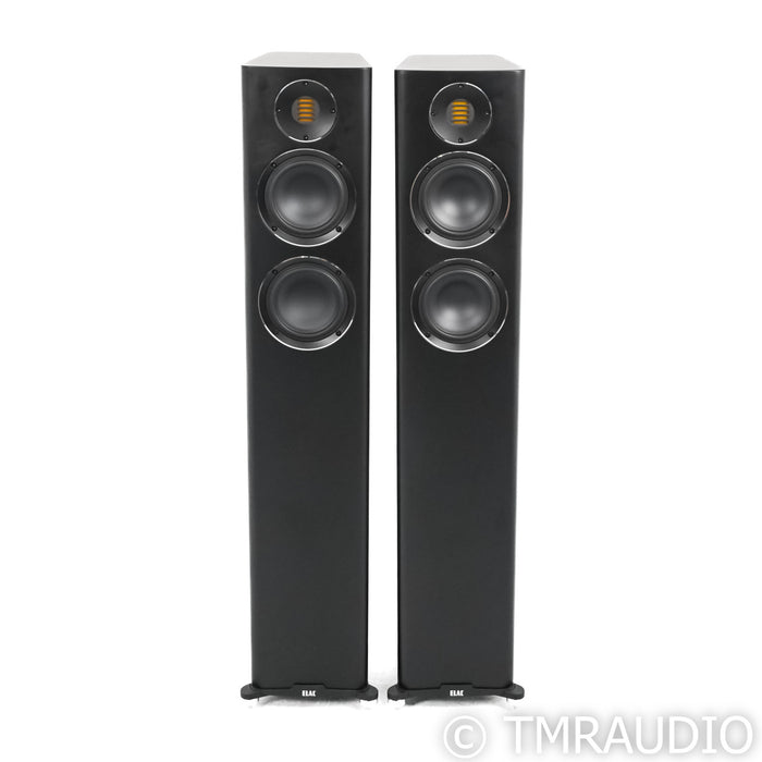 ELAC Carina FS247.4 Floorstanding Speakers; Black Pair