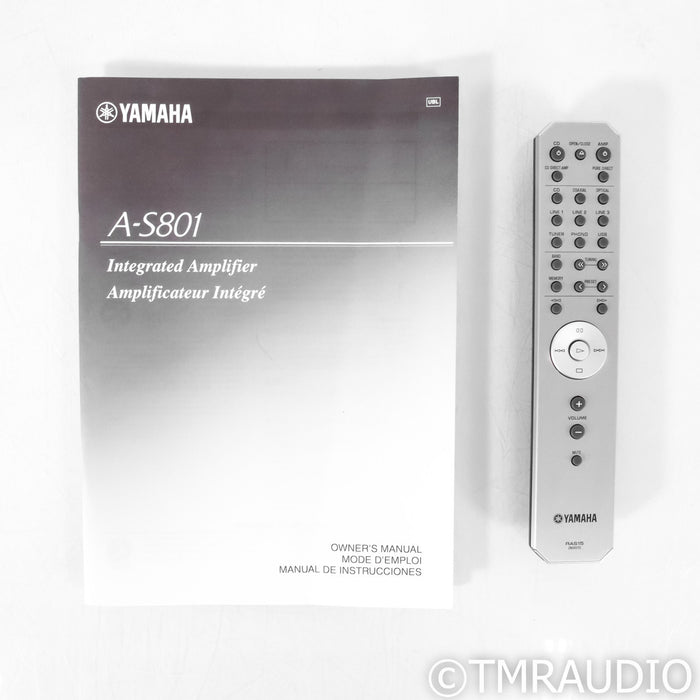 Yamaha A-S801 Stereo Integrated Amplifier; MM Phono