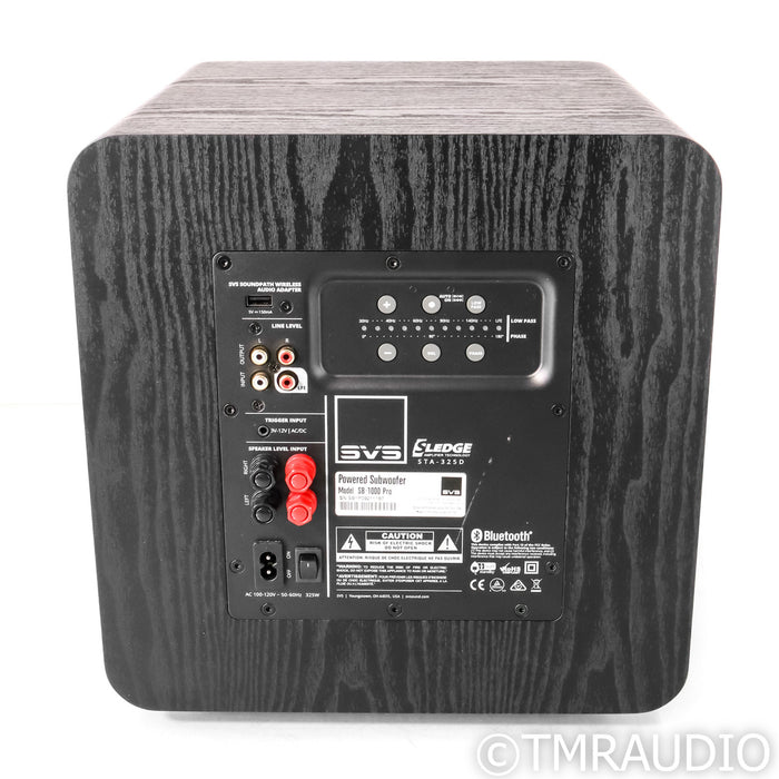 SVS SB-1000 Pro 12" Powered Subwoofer; Black Ash
