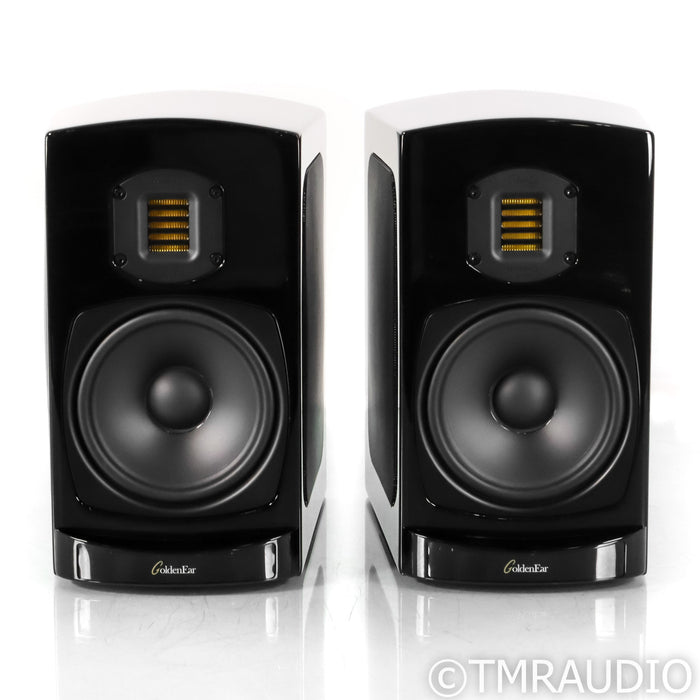 GoldenEar BRX Bookshelf Speakers; Gloss Black Pair