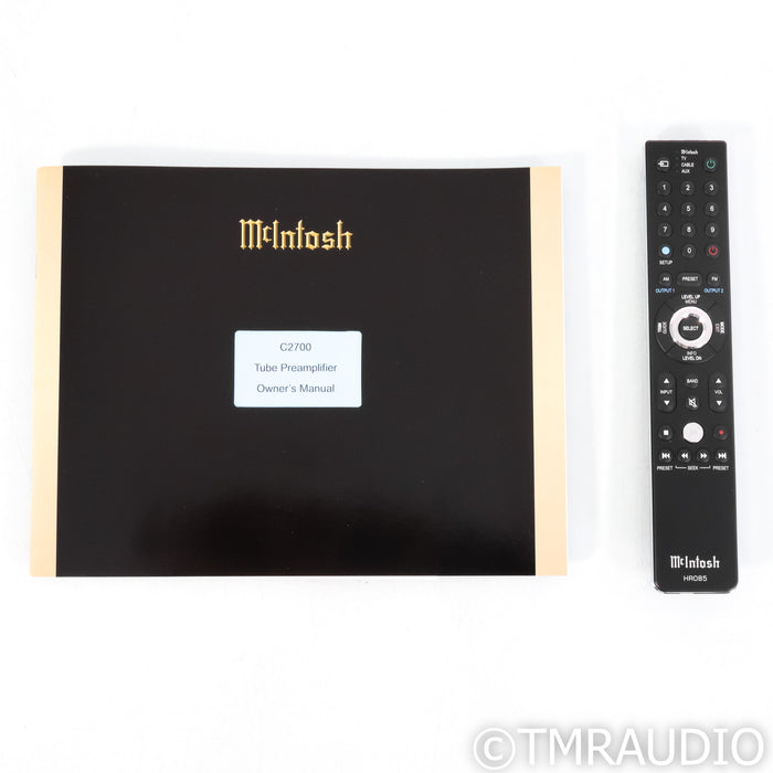 McIntosh C2700 Stereo Tube Preamplifier; MM & MC Phono