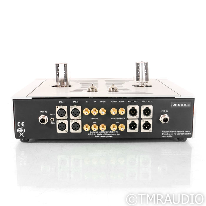 ModWright Instruments LS 300 Stereo Tube Preamplifier; With PS300
