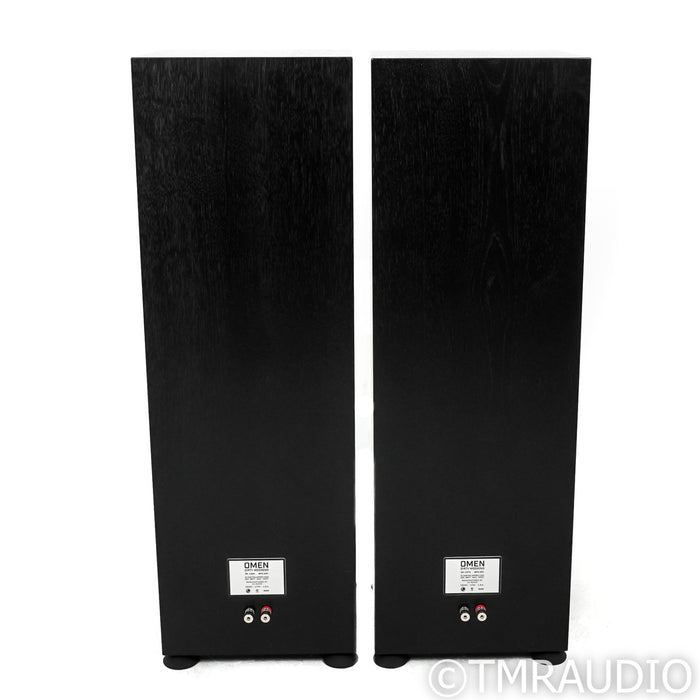 Zu Omen Dirty Weekend MkII Floorstanding Speakers; Clarity Cap; Black Pair