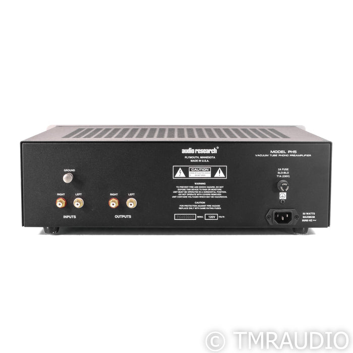 Audio Research PH5 MM & MC Tube Phono Preamplifier