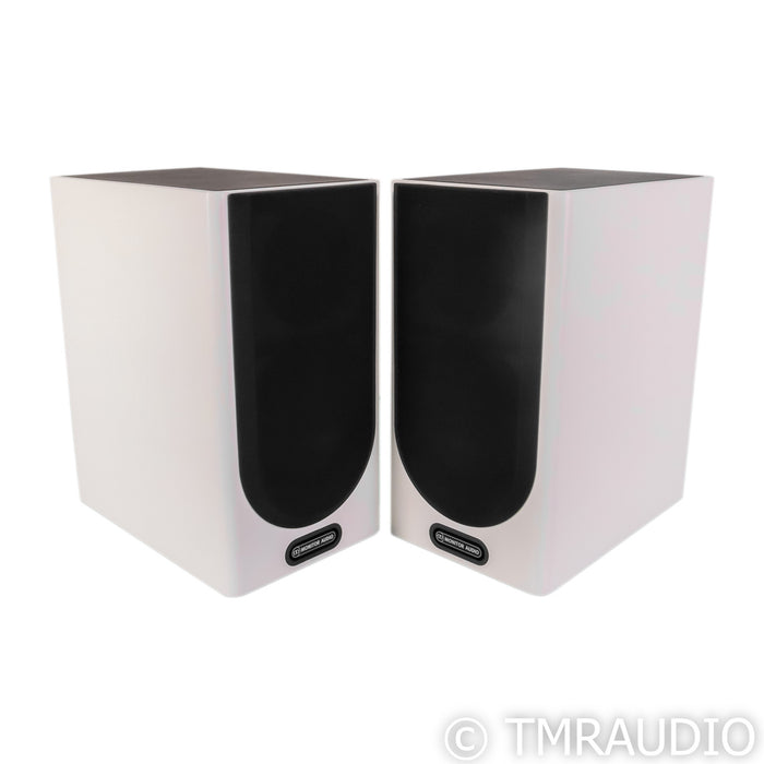 Monitor Audio Gold 100 Bookshelf Speakers; Satin White Pair
