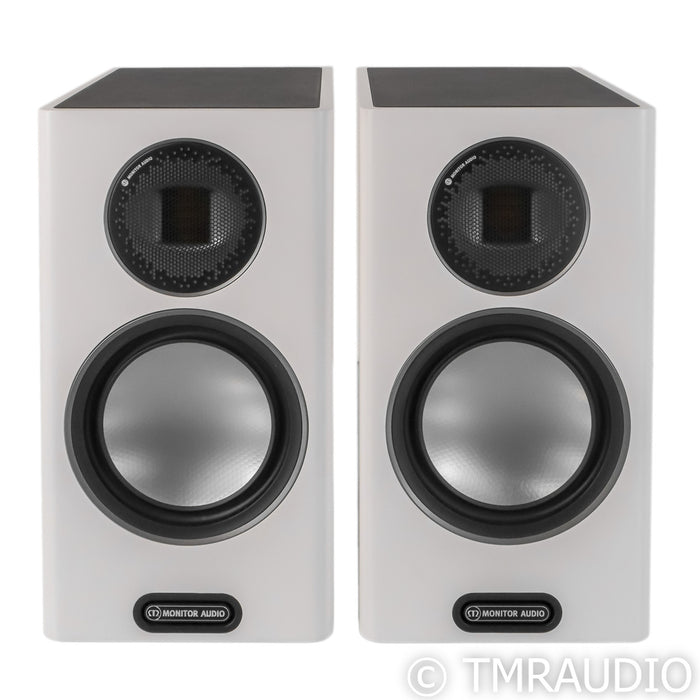 Monitor Audio Gold 100 Bookshelf Speakers; Satin White Pair