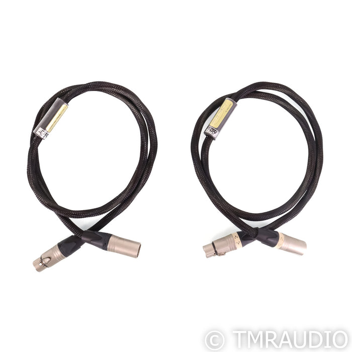 Shunyata Research Zitron Anaconda XLR Cables; 1m Pair Balanced Interconnects