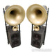 Avantgarde Uno G1 Hybrid Floorstanding Speakers; Pair; Light Yellow Horns