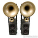 Avantgarde Uno G1 Hybrid Floorstanding Speakers; Pair; Light Yellow Horns