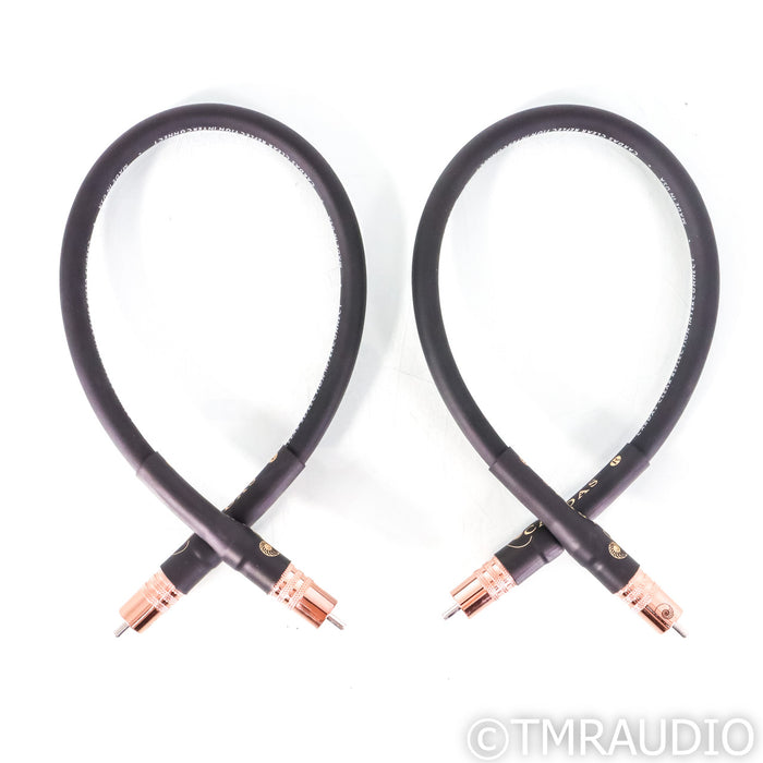 Cardas Audio Clear Reflection RCA Cables; 0.5m Pair Interconnects