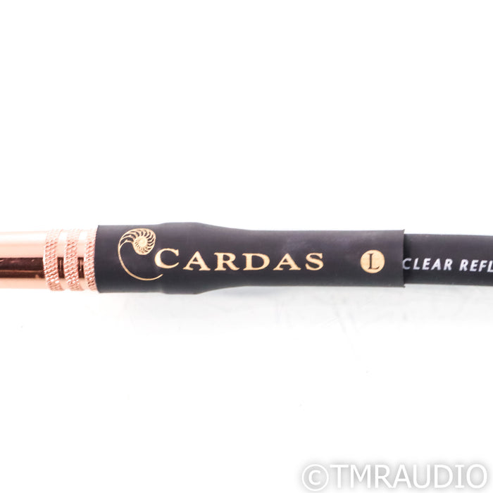 Cardas Audio Clear Reflection RCA Cables; 0.5m Pair Interconnects