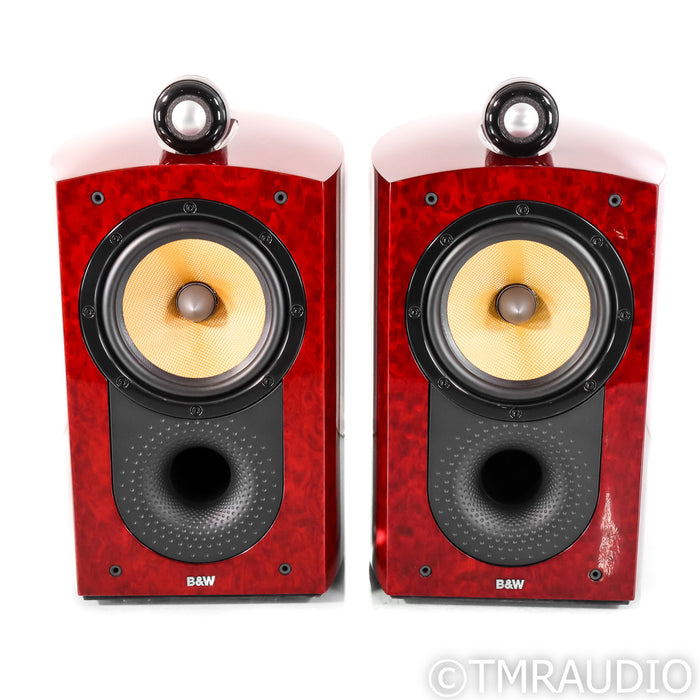 Bowers & Wilkins Signature 805 Bookshelf Speakers; Red Cherry Pair