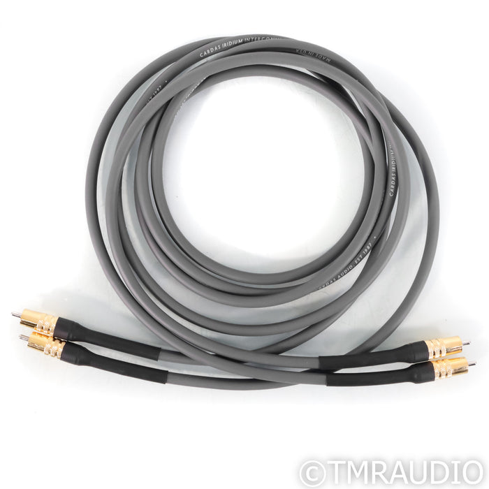 Cardas Iridium RCA Cables; 2m Pair Interconnects (Open Box)