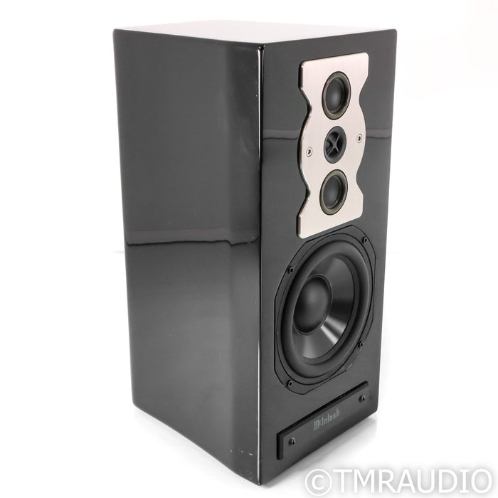 McIntosh XR50 Bookshelf Speaker; Black Single