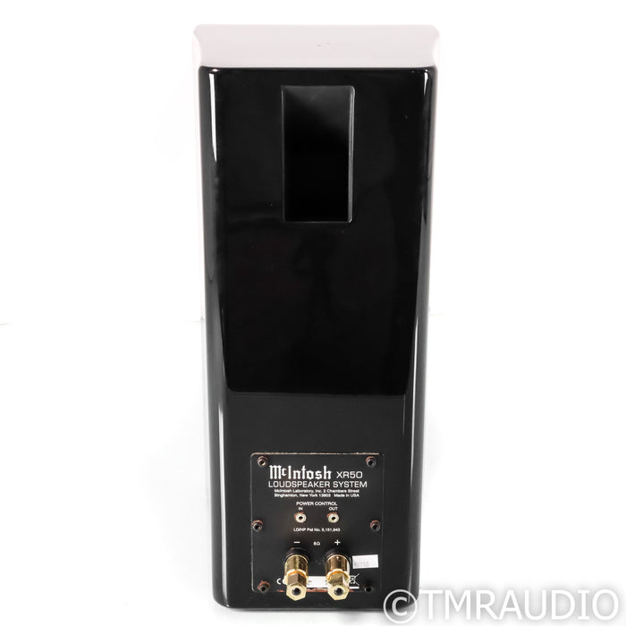 McIntosh XR50 Bookshelf Speaker; Black Single