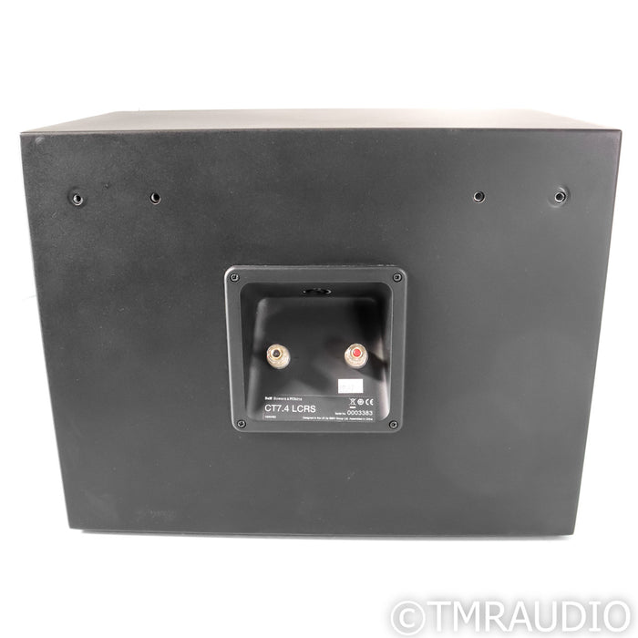 B&W CT7.4 LCRS Speaker; Black