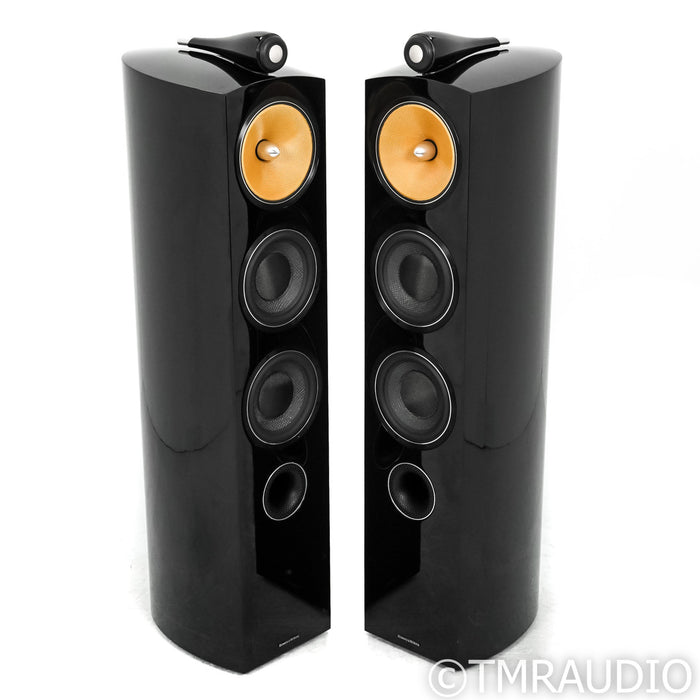 Bowers & Wilkins 804 D2 Floorstanding Speakers; Gloss Black Pair