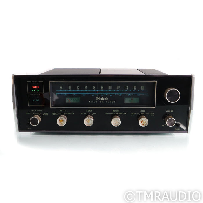 McIntosh MR78 Vintage Tube FM Tuner