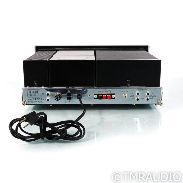 McIntosh MR78 Vintage Tube FM Tuner