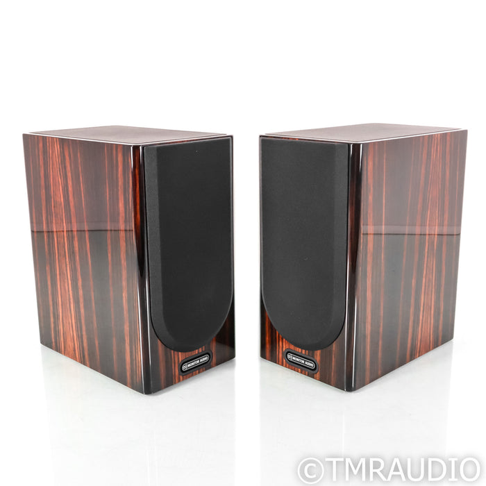 Monitor Audio Gold 100 Bookshelf Speakers; Piano Ebony Pair