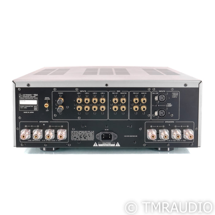Luxman L-505uX MKII Stereo Integrated Amplifier; MM & MC Phono