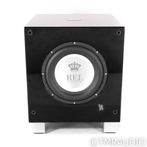 REL T/7i 8" Powered Subwoofer; Gloss Black