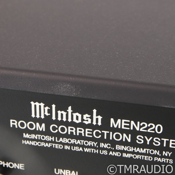 McIntosh MEN220 Room Correction System; RoomPerfect