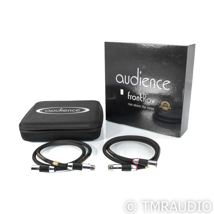 Audience FrontRow XLR Cables; 1m Pair Balanced Interconnects