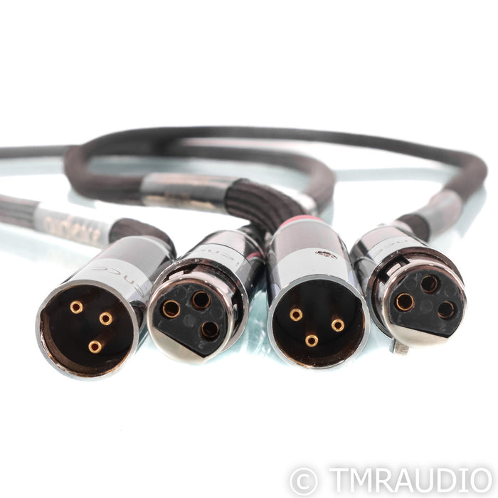 Audience FrontRow XLR Cables; 1m Pair Balanced Interconnects