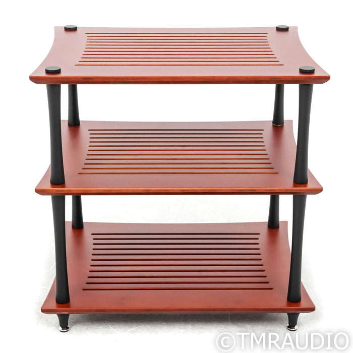 Quadraspire SVT Rack; 3 Shelf; Cherry Bamboo (Show Display, Warranty)