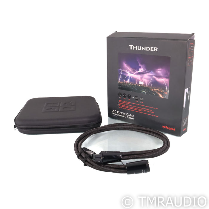 AudioQuest Thunder High-Current Power Cable; 1m AC Cord (20 Amp)