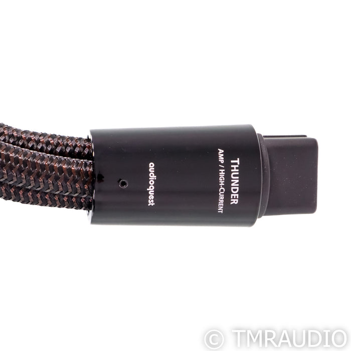 AudioQuest Thunder High-Current Power Cable; 1m AC Cord (20 Amp)
