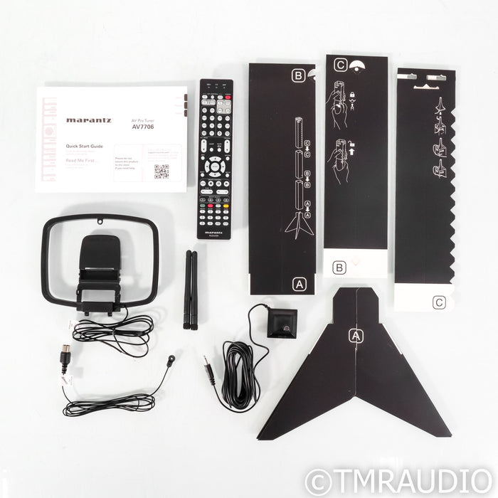 Marantz AV7706 11.2 Channel Home Theater Processor; MM Phono