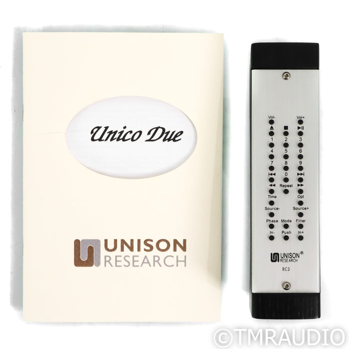 Unison Research Unico Due Stereo Hybrid Integrated Amplifier; MM & MC Phono