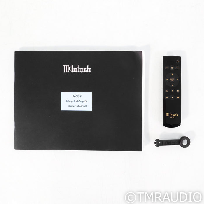 McIntosh MA252 Stereo Hybrid Integrated Amplifier; MM Phono