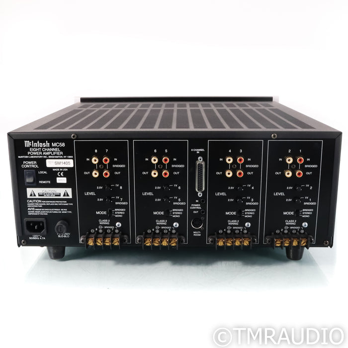 McIntosh MC58 Eight Channel Power Amplifier